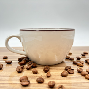 Nakkaş Çini Beyaz Porselen Kupa Bardak Mug 02