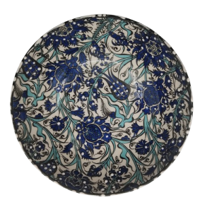 Geleneksel Motifli 16 Cm Sunumluk, Çerezlik Kase 2 Adet 05