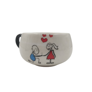Seramik Kupa Mug Sevgili Baskılı 01