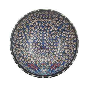 Geleneksel Motifli 16 Cm Sunumluk, Çerezlik Kase 2 Adet 10