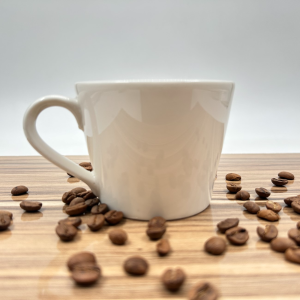 Nakkaş Çini Beyaz Porselen Kupa Bardak Mug 05