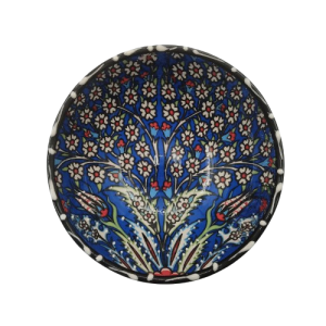 Geleneksel Motifli 16 Cm Sunumluk, Çerezlik Kase 2 Adet 11