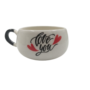 Seramik Kupa Mug Love You Baskılı 14
