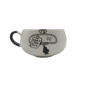 Seramik Kupa Mug Don't Look Back Baskılı 05